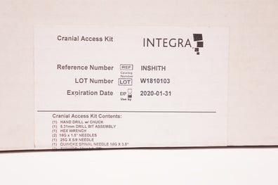 Integra INSHITH Cranial Access Kit (x)